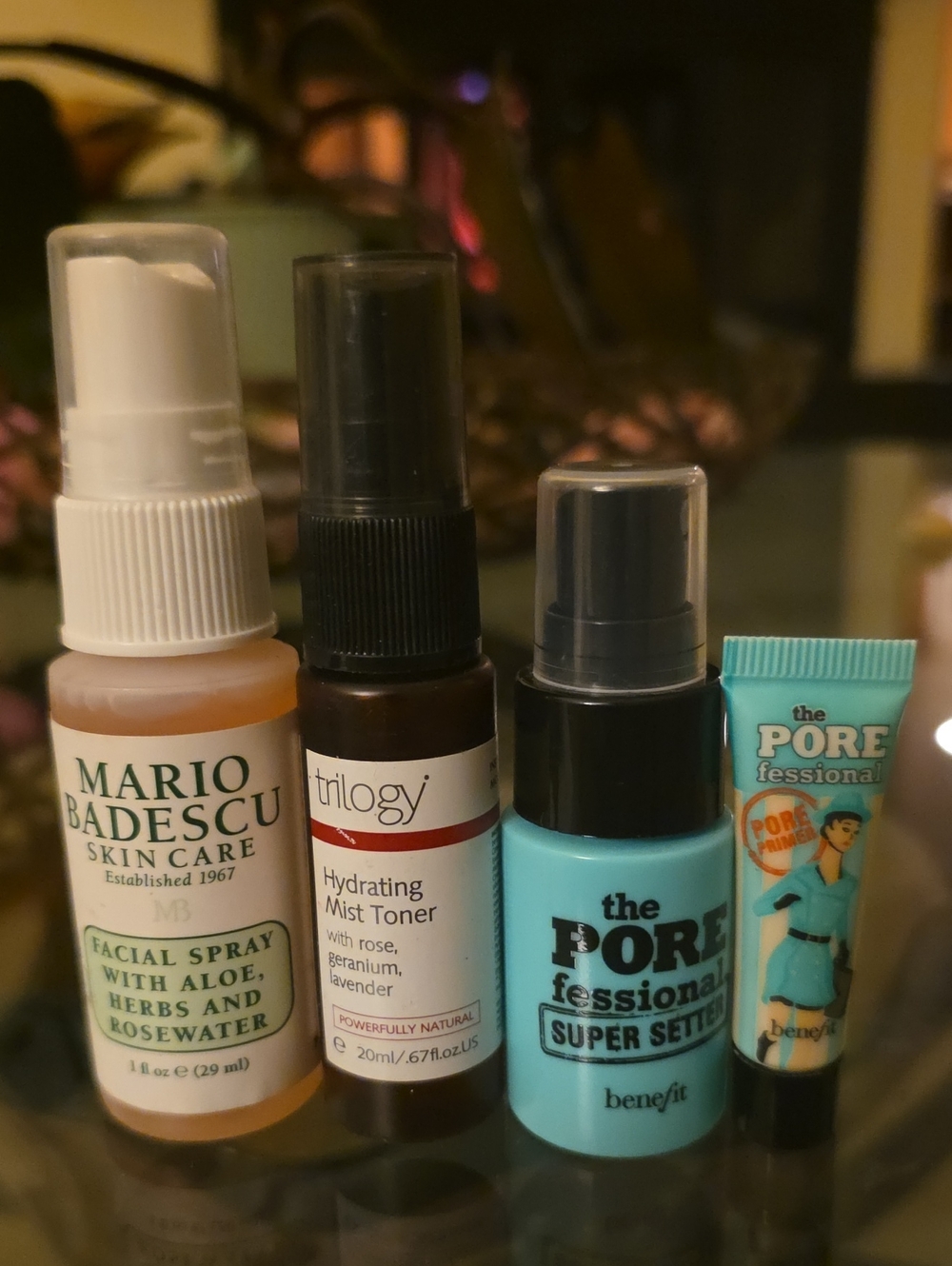 Mario Badescu Rosewater Facial Spray & The Pore Super Setter Deluxe Sample